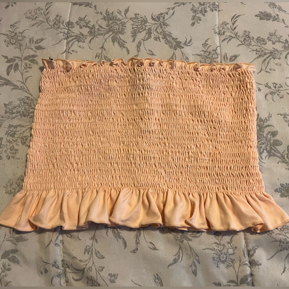 Peach forever 21 tube top